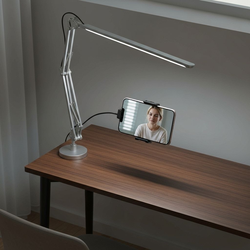 Desk Lamp with Clamp