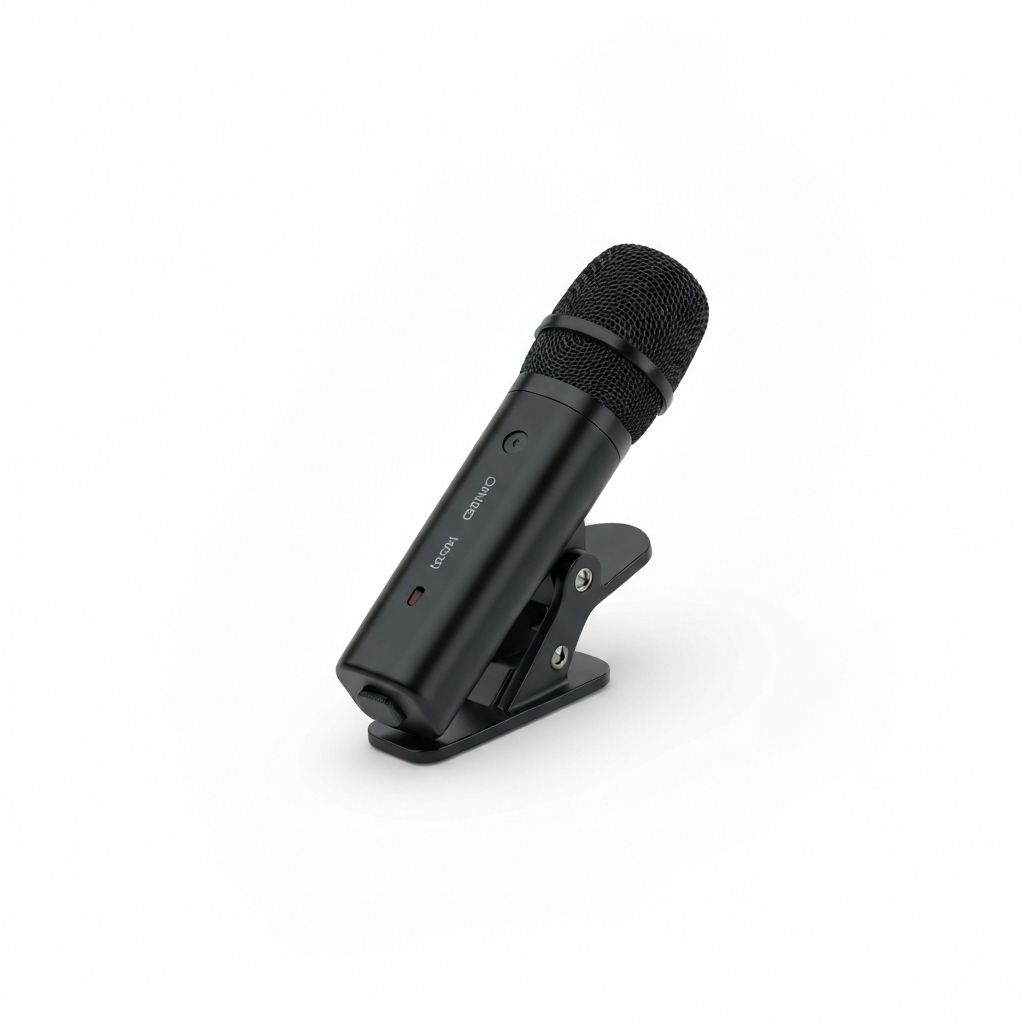 Lavalier Clip-on Microphone