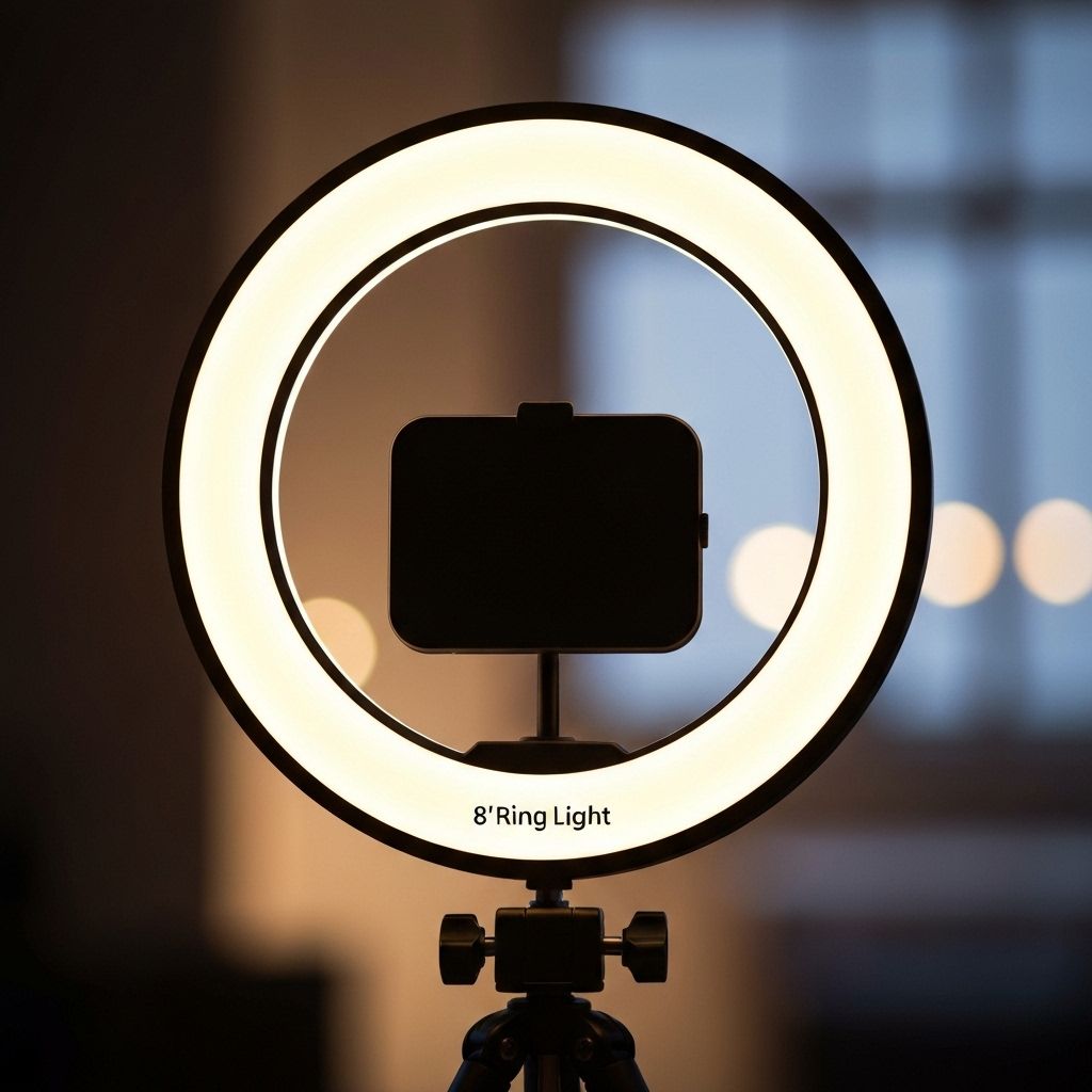 LED Ring Light 8-inch